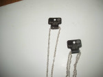 2 NEW SILVER CHAIN s -24" COSTUME JEWELRY -