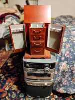 Crafts and barrels small wooden jewelry box