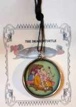 Ganesh & Shiva Pendants in Silver Setting