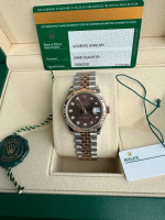 Rolex Datejust 31 31mm 18k rose gold gold and stainless steel jubilee