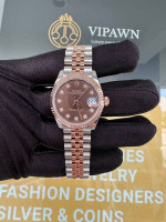 Rolex Datejust 31 31mm 18k rose gold gold and stainless steel jubilee