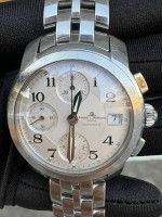Baume & Mercier Kay Platn MV045216 Chronograph white Dial AT Men's Wat