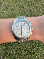 Baume & Mercier Kay Platn MV045216 Chronograph white Dial AT Men's Wat
