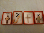 4 Pieces of Wooden Jewelry