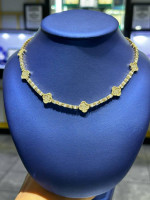Diamond Clover Necklace