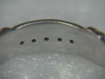 MENS WEDDING BAND 5 DIAMOND RING