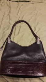 Real BRITTON leather  handbag/ Purse
