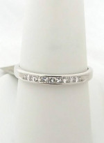 1/4 carat Diamond Wedding Band 14KWG 2 Grams Retail Price $1000