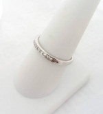1/4 carat Diamond Wedding Band 14KWG 2 Grams Retail Price $1000