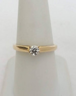 1/4 Diamond Engagement Ring 14K 3.2 Grams Retail $1300