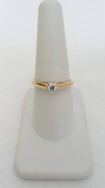 1/4 Diamond Engagement Ring 14K 3.2 Grams Retail $1300