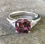 Diamonique® Purple CZ Ring Size 5