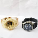 Casio G-shock Glacier Gold Limited Edition And Citizen Eco Drive Diver