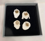 Lot of New Orleans Saints Jewelry Earrings Bracelet Pendant