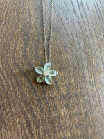 Blue Flower necklace