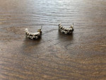 Diamond earrings - Black and White Diamonds