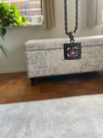 Amethyst Necklace from Tibet