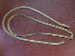 Gold necklaces