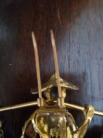 Asian / Chinese Water Boy Pin Brooch or a book clip