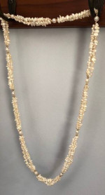 14K Freshwater Pearl Necklace 30" - NEW