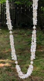 14K Freshwater Pearl Necklace 30" - NEW
