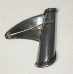 Sterling silver pin by artist George Salo