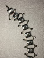 Pretty sterling silver bracelet