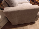 Rylee Light grey 3 seater sofa