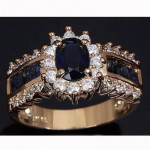 Elegant Blue Ring