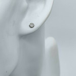 Diamond Stud Earring Platinum and Gold