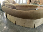 Large Curved Sectional Sofa Down Filled High End