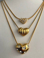 Heart Necklace set by Nolan Miller