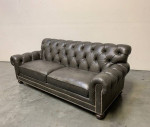 Leather Sofa Traditional Style