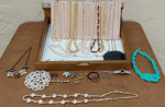 Necklaces - Torquoise Beads, Flowers, Shells