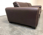 Italian Leather Sofa Brown