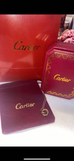 Cartier love 18K gold necklace