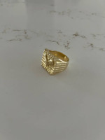 18k gold Rooster Ring