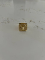 18k gold Rooster Ring