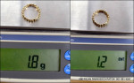 JOHN HARDY18K Yellow Gold Diamond John Hardy Band 4mm 1.8 Grams Size 7