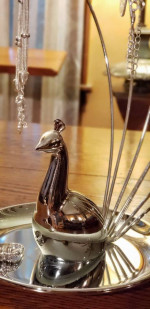 Unique Peacock Jewlery Holder