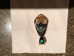 Sterling silver Navajo pendant