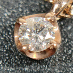 Necklace Diamond and Rose Gold