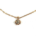 Necklace Diamond and Rose Gold