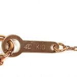 Necklace Diamond and Rose Gold