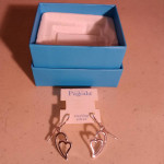 Sterling SILVER earrings *NEW 925 Hearts. JEWELRY