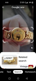 Gold bracelet Pitman and Keeler American Queen