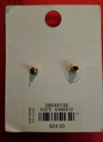 BRAND NEW necklaces & LOFT navy blue pave stone stud earrings