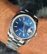 Used Rolex Datejust 126234-0058 Blue 36mm Dial
