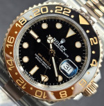 Rolex"GMT-Master II" Rootbeer 126711CHNR Men's 40mm 18K RG & SS 2021
