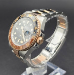 Rolex"GMT-Master II" Rootbeer 126711CHNR Men's 40mm 18K RG & SS 2021